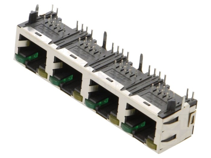 Placă LED Indicator Verde/Galben 1X4