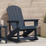 Scaun balansoar Adirondack bleumarin 73.5x92x90 cm HDPE