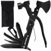 Unealta, briceag multifunctional, 17 in 1, model Survival, inox, cu husa, Trizand, Isotrade