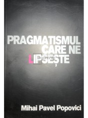 Mihai Pavel Popovici - Pragmatismul care ne lipseste (Editia: 2011) foto