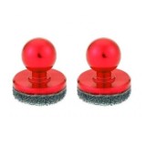Set 2 Joystick Telefon Gaming Rosu, Ventuze 25mm, Aliaj Aluminiu, Butoane Mobile Gamepad