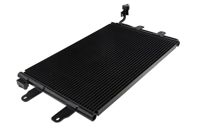 Condensator climatizare, Radiator clima Beetle (9c1, 1c1, 1y7) (1998-) 1.4 1 16v (Fara Uscator, Negru), NTY CCS-VW-009