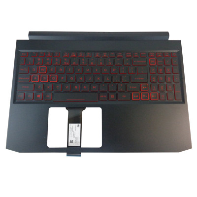 Carcasa superioara cu tastatura palmrest Laptop, Acer, Nitro 7 AN715-51, 6B.Q5HN2.001, AM2K6000300, cu iluminare, pentru 1660Ti, layout US foto