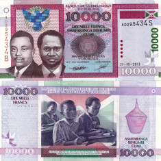 BURUNDI 10.000 francs 2013 UNC!!!