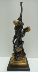 Rapirea sabinelor - replica sculptura bronz de Giambologna