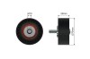 Rola curea transmisie Fiat Ducato, Iveco Daily 3, Daily 4, Daily 5, Daily 6 2.3d, 3.0d 04.2002-, NTY RNK-FT-003