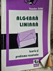 Algebra Liniara - Teodor Stihi foto