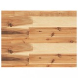 Raft suspendat 40x30x4 cm lemn masiv acacia netratat, DKD Home Decor
