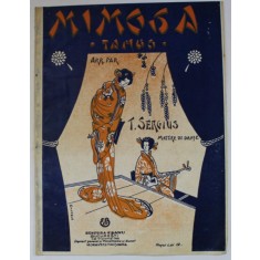 MIMOSA , TANGO . ARR . par T. SERGIUS , INTERBELICA , PARTITURA