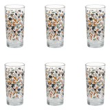 Pahare din Sticla, &quot;Mosaic&quot;, 250ml - 6buc, Oem