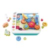 Masina Montessori Interactiva Hola, 5 in 1: Numere, Forme, Culori, Emotii, Asamblare. Jucarie Educativa Copii 3+ Ani