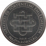 Ungaria 50 Forint 2015 (Hungarian National and Historic Memorials)KM-896 UNC !!!