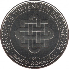 Ungaria 50 Forint 2015 (Hungarian National and Historic Memorials)KM-896 UNC !!!