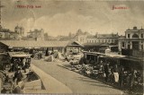 1907 CP Piata Mare BUCURESTI / Piata Bibescu / Piata Unirii, Buc - Focșani Vrancea către Coman Georgescu, comerciant si antreprenor, col Al. Antoniu