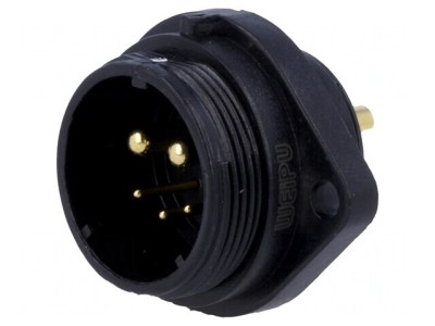 Soclu Conector SP21 Tată 5 PIN IP68 5A 500V foto