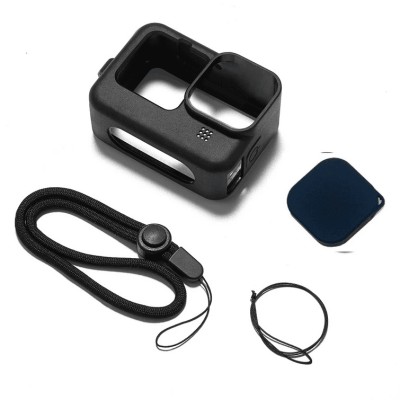 Husa protectie din silicon neagra pentru GoPro Hero 11,12 GP246A foto