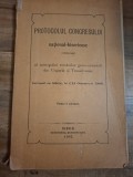 Protocolul Congresului Național-Bisericesc ordinar al mitropoliei romanilor greco-orientali din Ungaria si Transilvania - intrunit in Sibiu la 1/14 O