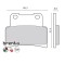Set placute frana FT3098 - Aprilia RS 125 (06-) - SL 750 (08-) - Kymco XCiting 400 i (13-) - Yamaha YZF-R (14-) 125cc