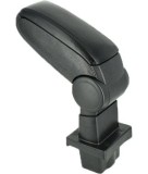 Cotiera Auto Premium Skoda Octavia 2 (2005-2012) ALM Negru Piele Ecologica Rabatabila