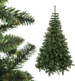 Brad artificial de Craciun Gojooasis, metal/PVC, verde, 115 x 180 cm
