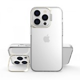 Husa de protectie pentru iphone 14 pro max, cu suport metalic pentru camera, bracket series, flippy, protectie antisoc, pc mat, silicon moale pe margi