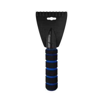 Razuitor gheata parbriz cu maner buretat S4 - 24cm - Negru/Albastru Garage AutoRide foto