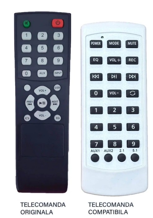 Telecomanda pentru boxa portabila AKAI SS022A-X6 compatibil cu originalul (652)