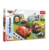 Cumpara ieftin Puzzle Trefl Maxi Cars - Masinutele fericite, 24 piese