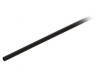 Manşon termocontractabil 3,2mm 1,2m negru poliolefină