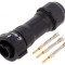 Conector Circular Mufă pe Cablu 3 PIN Tată X-Lok