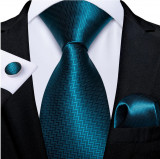 Set cravata + batista + butoni - matase - model 394