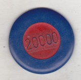 bnk jt Jeton Cazinoul Sinaia - 20000 LS - albastru