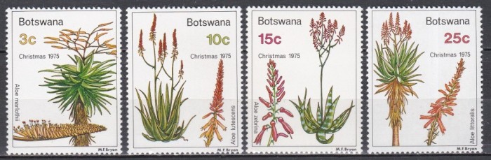 Botswana 1975 - Flori - Aloe, MNH