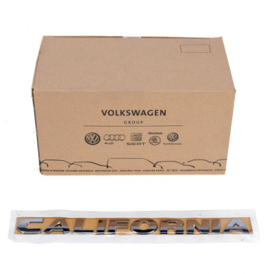 Emblema Hayon California Oe Volkswagen Transporter T6 2015&amp;rarr; 7E7853687739 foto