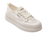 Pantofi sport GRYXX albi, 9122, din material textil