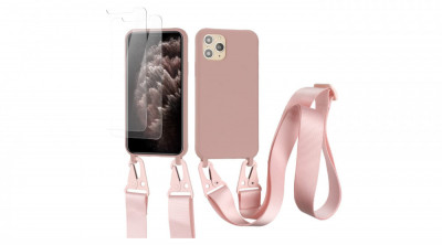 Husa Vrupin compatibila cu iPhone 11 Pro+ (2 bucati de protectie pentru ecran) - RESIGILAT foto