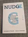 Nudge cartea ghionturilir pentru decizii mai buna Richard H. Thaler