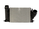 Intercooler Nissan Qashqai (J11), 02.2014-, X-Trail, 02.2014-, motor 1.6 dci 96kw, diesel, cu/fara AC, aluminiu brazat/plastic, 282x218x64 mm, Valeo,