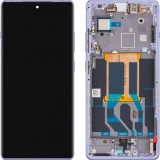 Display cu Touchscreen OnePlus 12R, cu Rama, Mov (Electric Violet), Service Pack 621029000159
