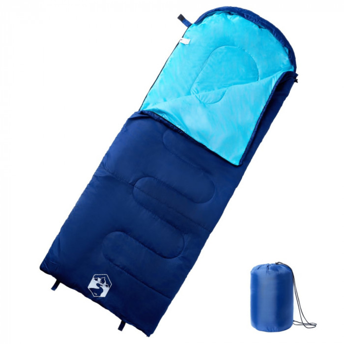 vidaXL Sac de dormit pentru adulți de camping, 3-4 anotimpuri