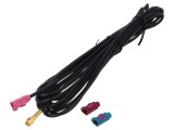 Cablu MTA 7m Fakra mamă la SMA tată 7581172 - Conexiune Auto Antenă