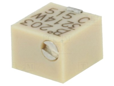 Rezistor multitura vertical 20k&amp;Omega; SMD foto