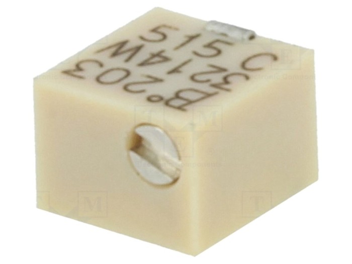 Rezistor multitura vertical 20k&Omega; SMD