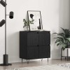 VidaXL Bufet Negru 60 x 35 x 70 cm Lemn compozit