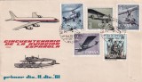 FILATELIE TEMATICA - PLIC SPANIA FCD TEMATICA AVION AVIOANE