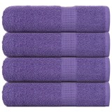Gossi prosoape de dus, frogn, 4 buc., violet, 70x140 cm, 360 g/m2