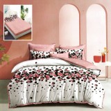 LENJERIE FINET 6 PIESE CU HUSĂ &ndash; 160&times;200 ȘI 180&times;200 (HF6P98) - 160x200