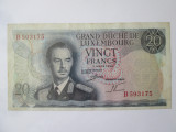 Luxemburg 20 Francs 1966