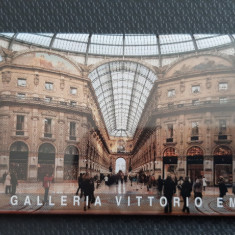 XG Magnet frigider - tematica turism - Italia - Milano Galeria Vittorio Emanuele