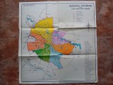 Harta Municipiul Bucuresti cu cele 6 Sectoare Urbane